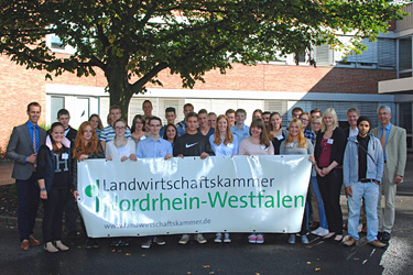 Neue Auszubildende bei der Landwirtschaftskammer Nordrhein-Westfalen